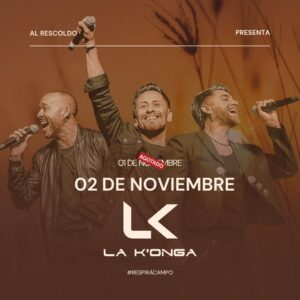 La K'onga - Domingo 2 de Noviembre - Al Rescoldo Sunset Mega XL