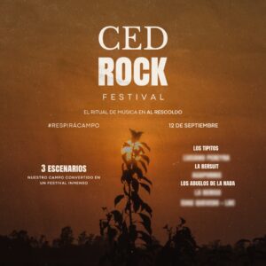 Al Rescoldo Sunset XL presenta: CEDROCK Festival - 3 Escenarios - Agapornis - Los Tipitos - La Bersuit - Abuelos de la Nada y MAS  - 12 de Septiembre 2026